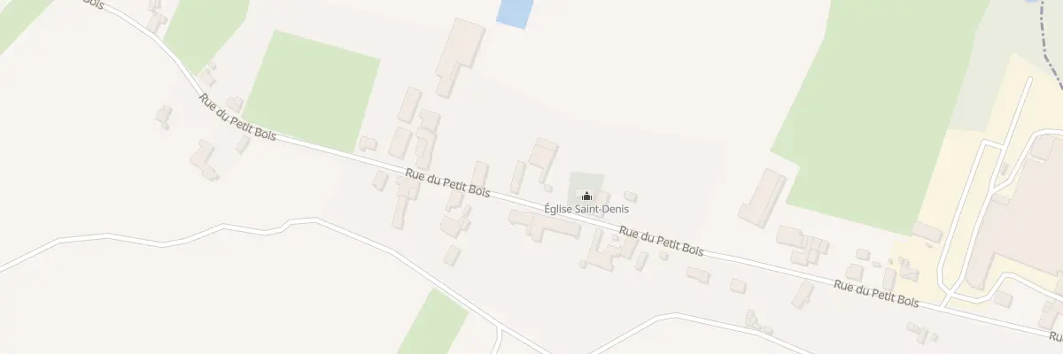 Plan du 25 Rue du Petit Bois à La Flamengrie