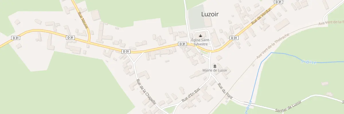 Plan du 3 Rue du Moulin à Luzoir