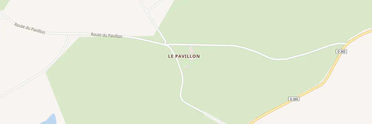 Plan du 5040 Le Pavillon à Avrilly