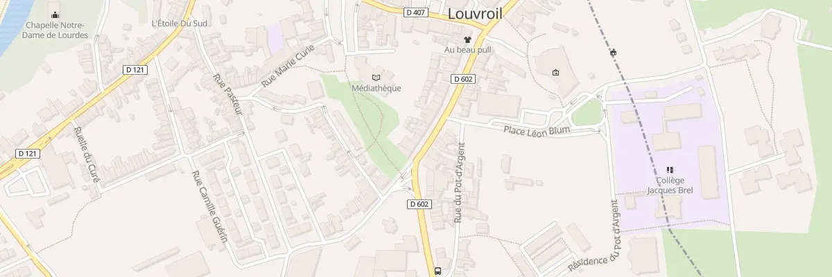 Plan du 168 Rte d’Avesnes à Louvroil