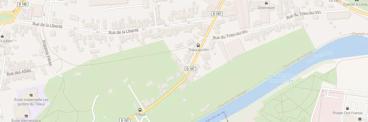 Plan du 18B Rue d’Hautmont à Maubeuge