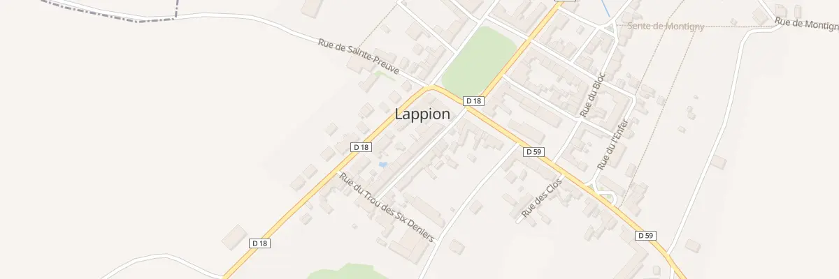 Plan du 4 Rue des Marlois à Lappion