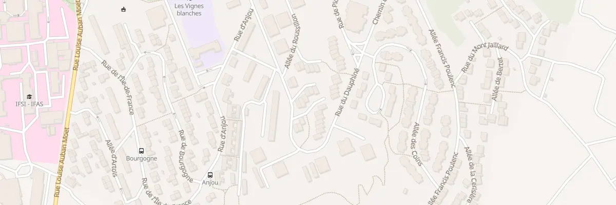 Plan du 11 Rue du Dauphiné à Épernay