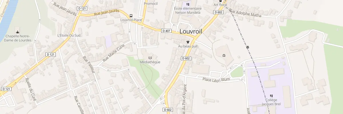 Plan du 150 Rte d’Avesnes à Louvroil