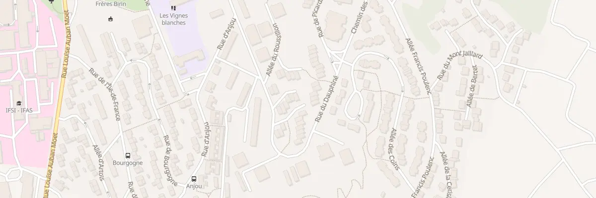 Plan du 17 Rue du Dauphiné à Épernay