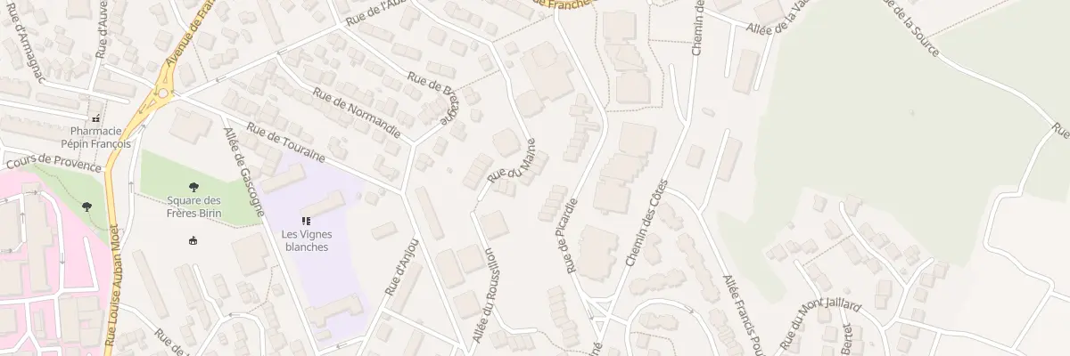 Plan du 21 Rue du Maine à Épernay