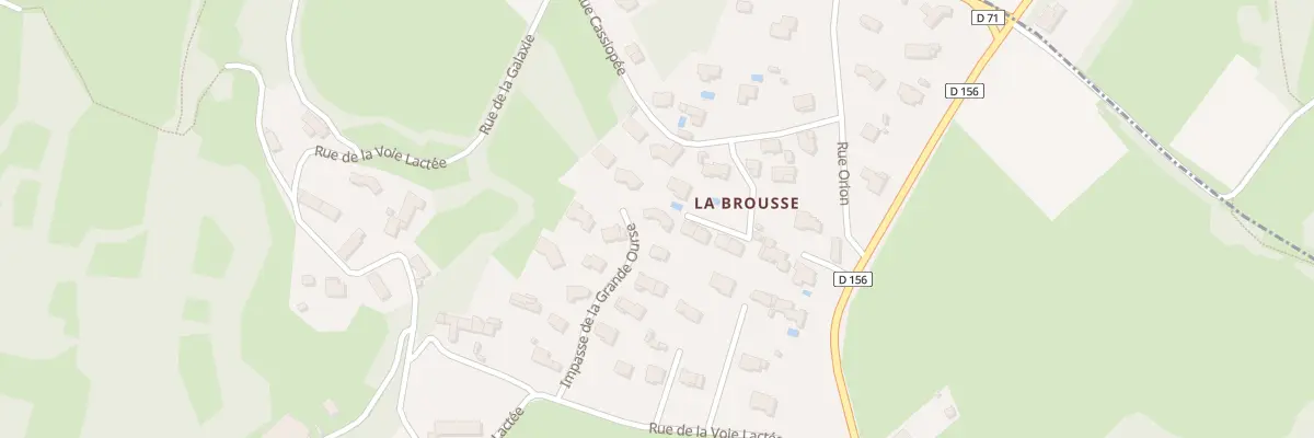 Plan du 12 Imp de la Grande Ourse à Chaspinhac