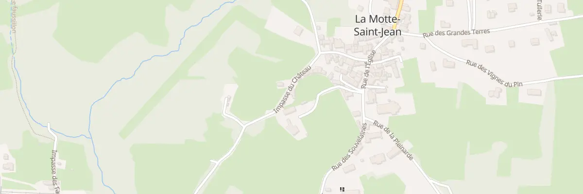 Plan du 101 Imp du Château à La Motte-Saint-Jean