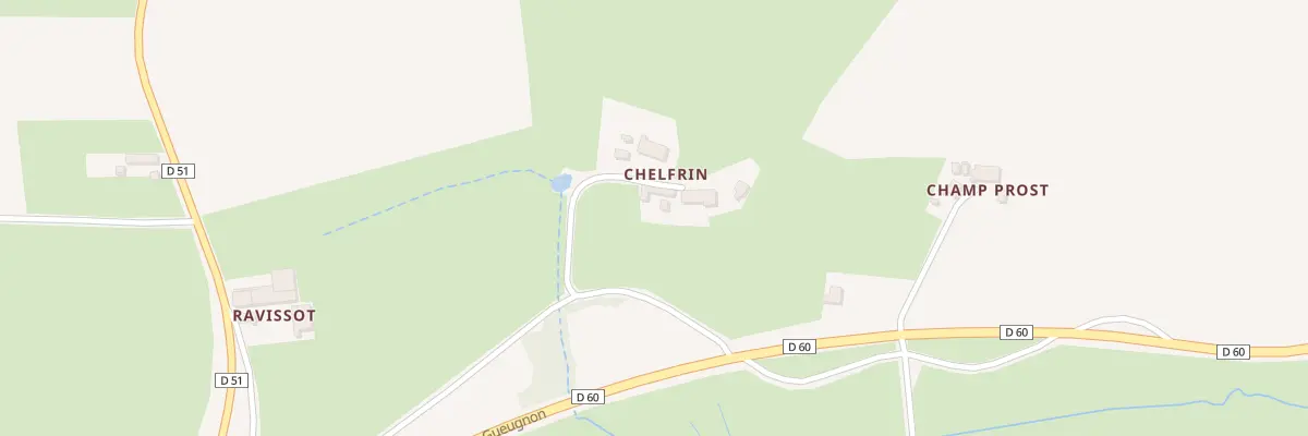 Plan du 285 Imp de Chelfrin à Neuvy-Grandchamp