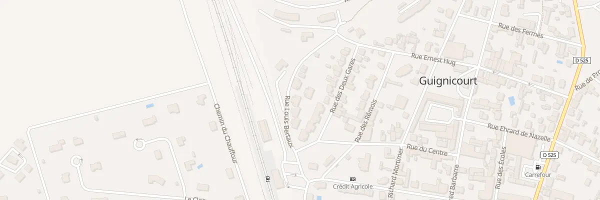 Plan du 12 Rue Louis Bertaux à Villeneuve-sur-Aisne