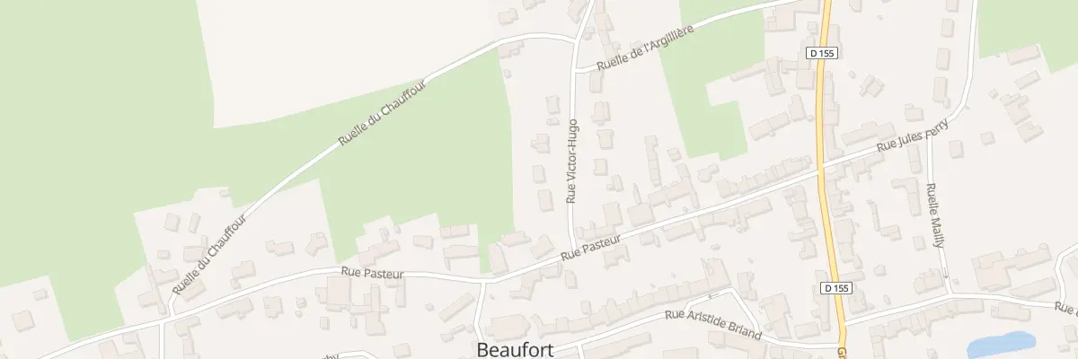 Plan du 42 Rue Victor Hugo à Beaufort