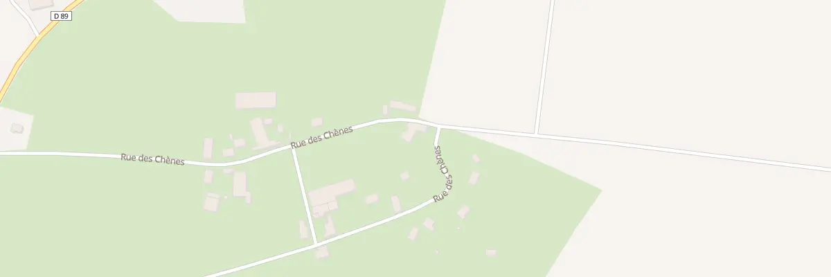 Plan du 5004 Rue des Chênes à Davrey