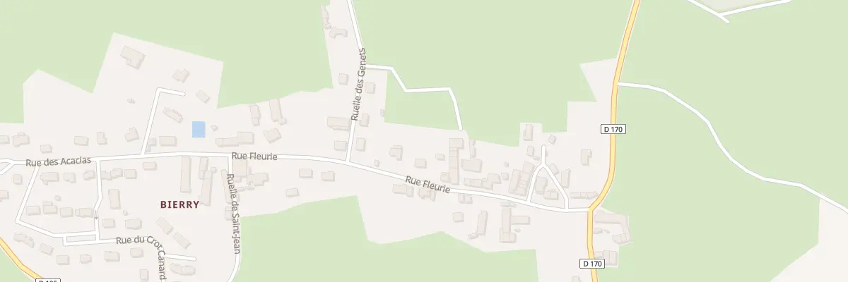 Plan du 21 Rue Fleurie à Vault-de-Lugny