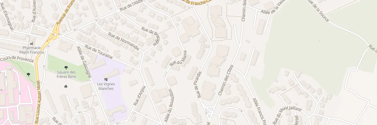 Plan du 19 Rue du Maine à Épernay