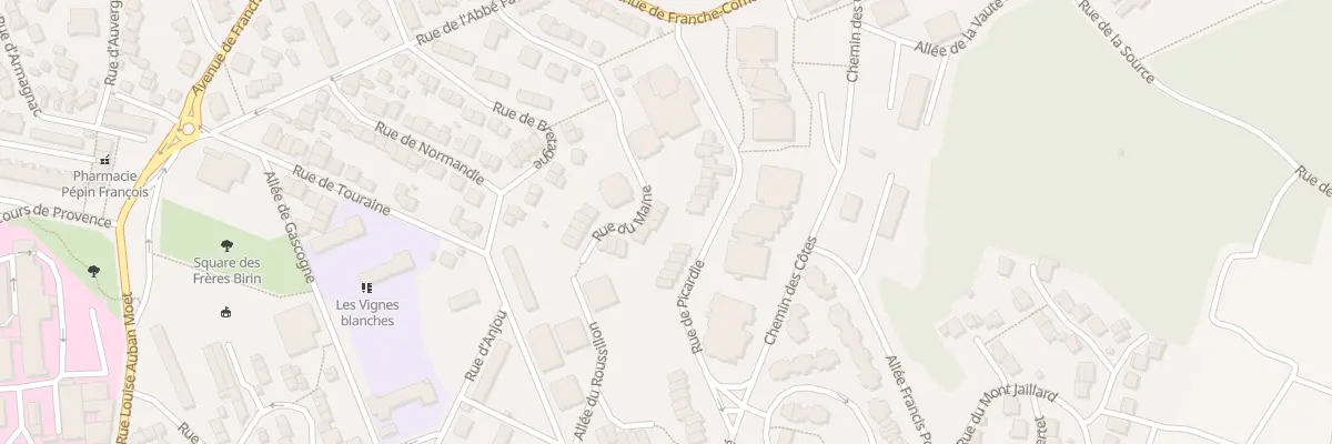 Plan du 17 Rue du Maine à Épernay