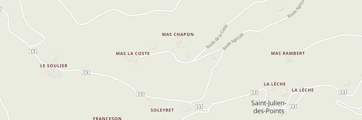 Plan du 5060 Mas Chapon à Saint-Julien-des-Points