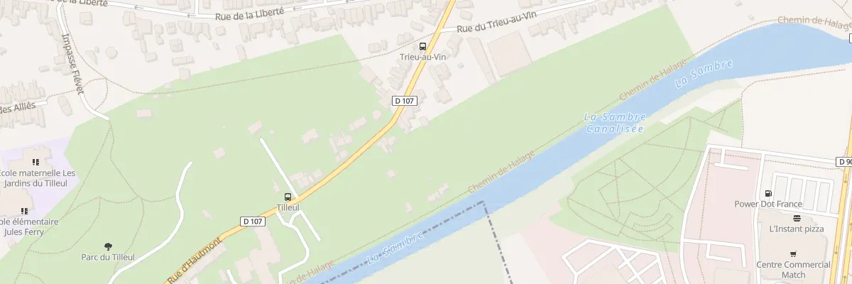 Plan du 53B Rue d’Hautmont à Maubeuge