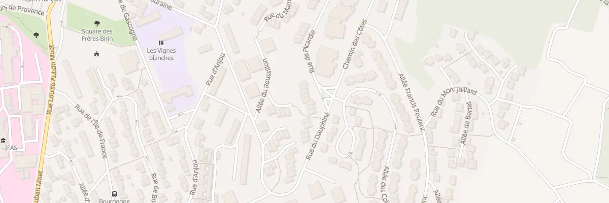 Plan du 1 Rue de Picardie à Épernay