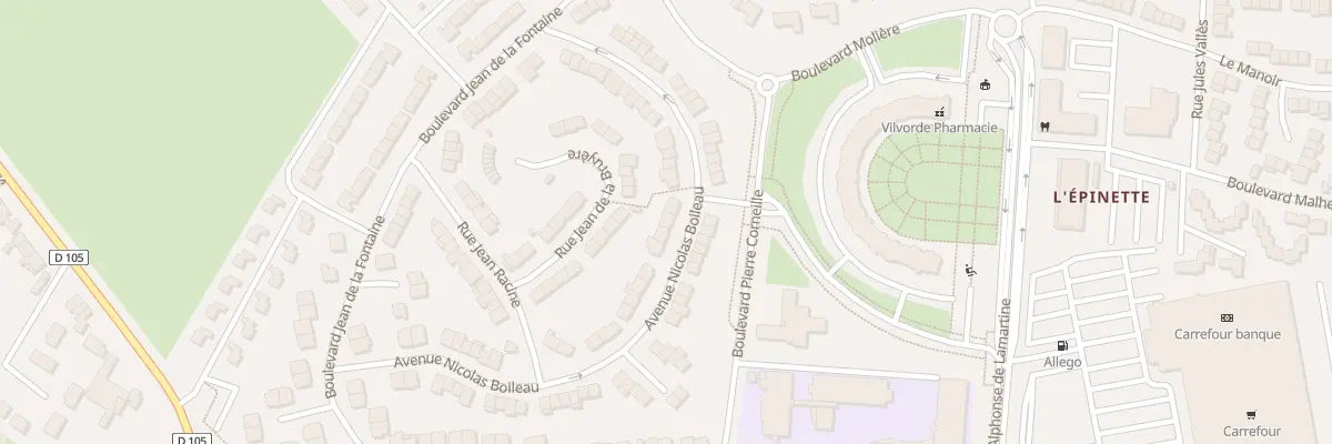 Plan du 37 Av Nicolas Boileau à Maubeuge