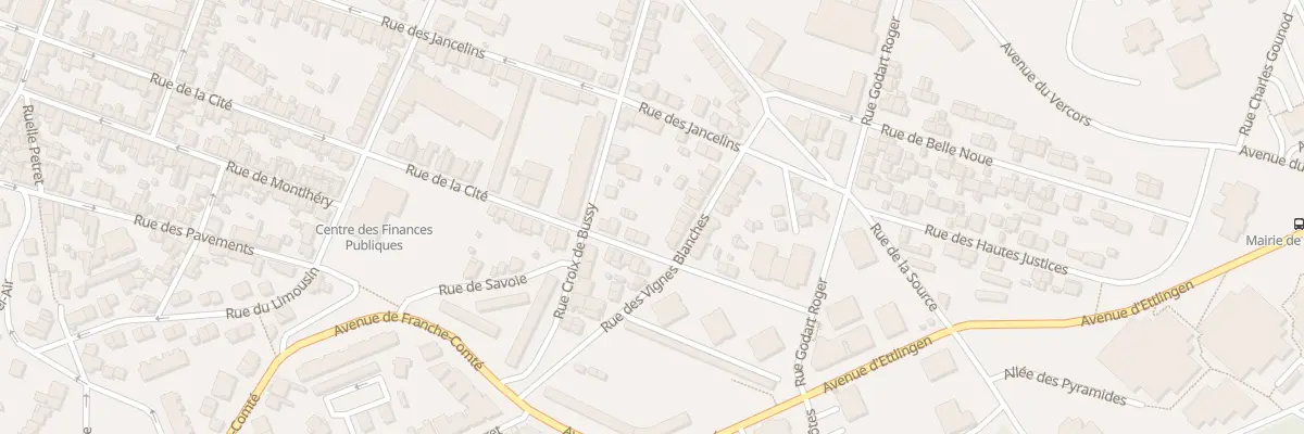 Plan du 75 Rue de la Cité à Épernay
