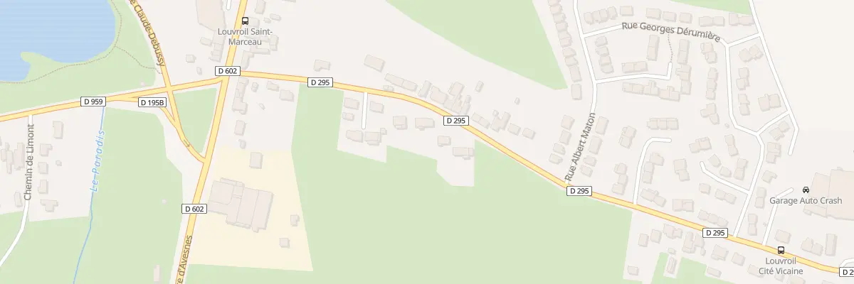 Plan du 14 Rue Rene Vicaine à Louvroil