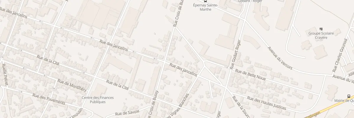 Plan du 129 Rue des Jancelins à Épernay