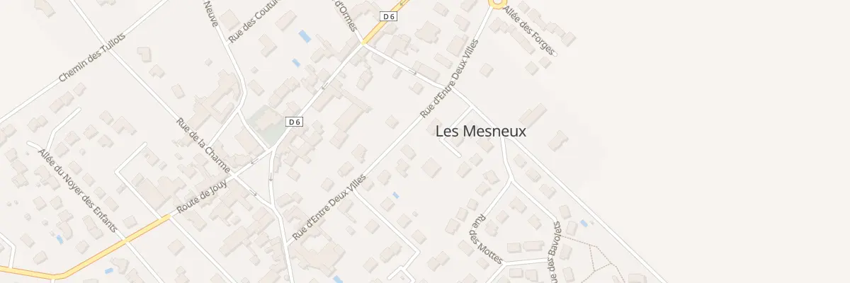 Plan du 8 All de la Treille aux Mesneux