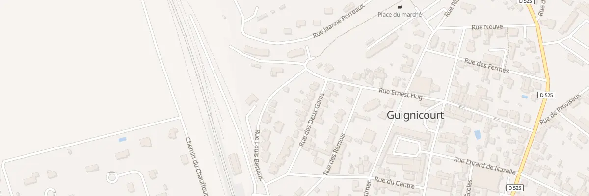Plan du 17 Rue des 2 Gares à Villeneuve-sur-Aisne