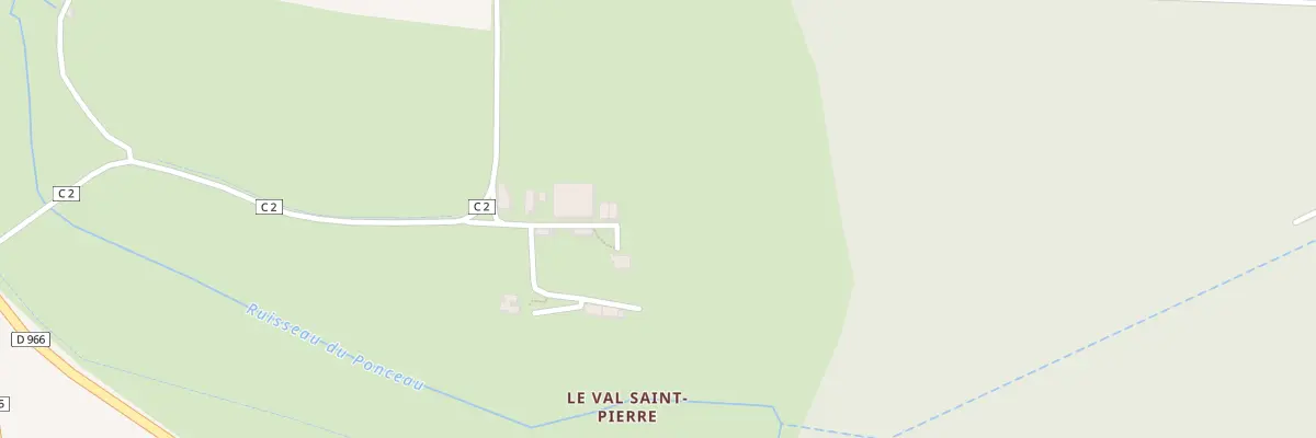 Plan du 5 Ham Le Val Saint Pierre à Braye-en-Thiérache