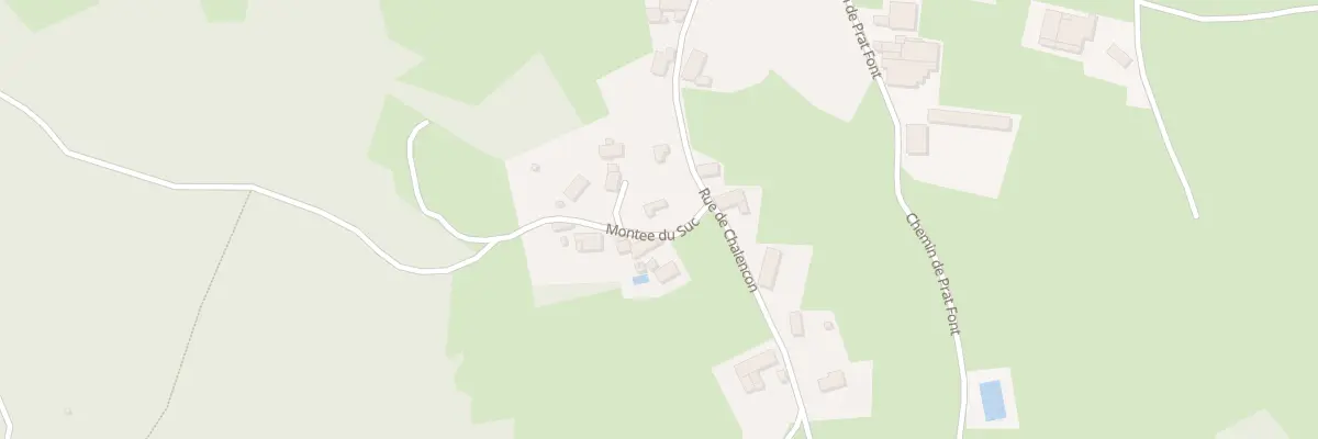 Plan du 5005 Chaumont à Boisset