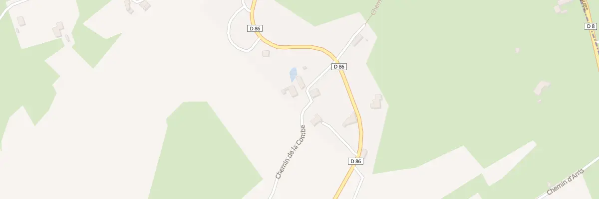 Plan du 74 Che de la Combe à Villemontais