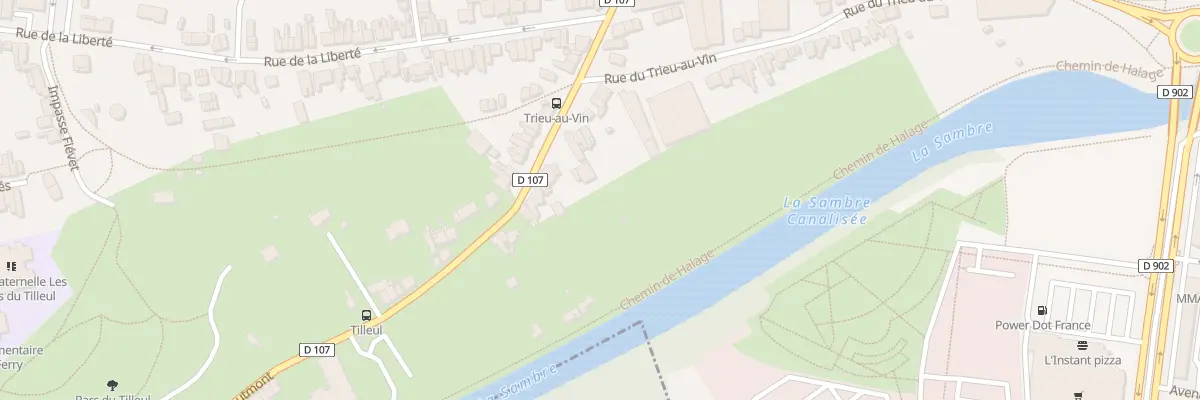 Plan du 47 Rue d’Hautmont à Maubeuge