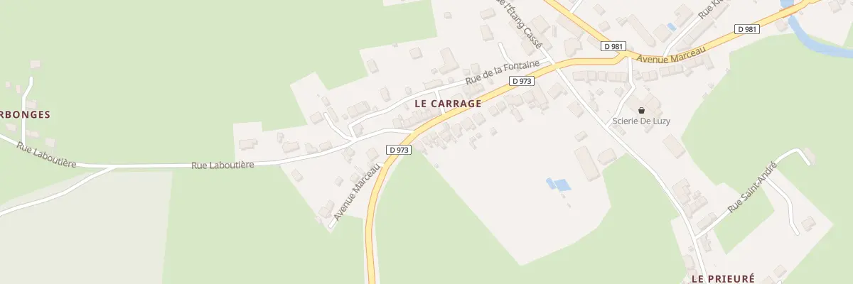 Plan du 55 Av Marceau à Luzy