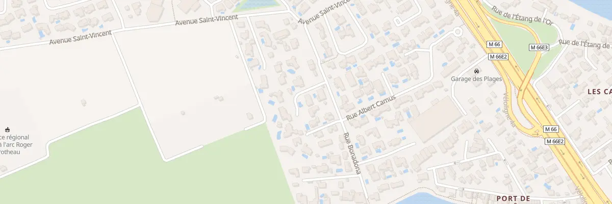 Plan du 587 Rue Bonadona à Pérols