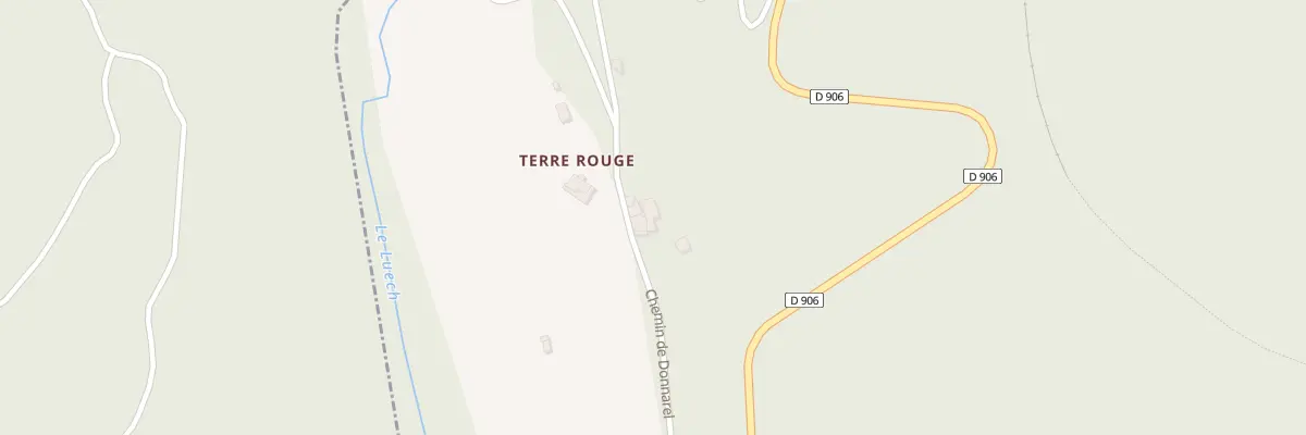 Plan du 5442 Terre Rouge à Génolhac