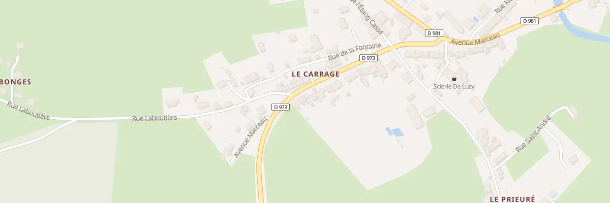Plan du 53 Av Marceau à Luzy