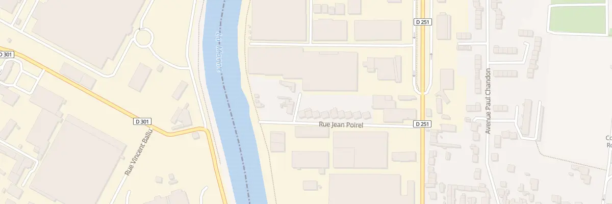 Plan du 16 Rue Jean Poirel à Magenta