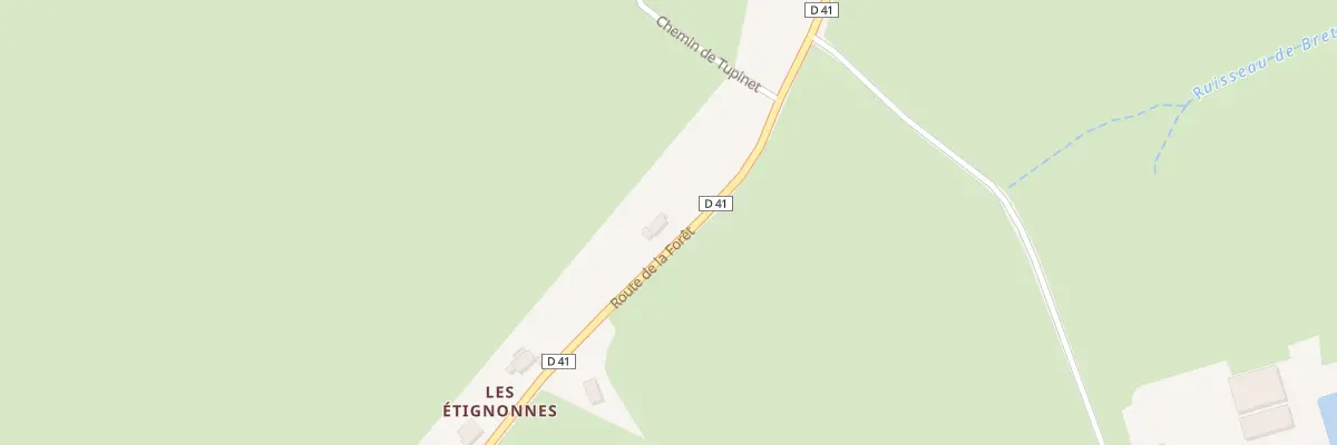 Plan du 632 Rte de la Forêt à Vivans