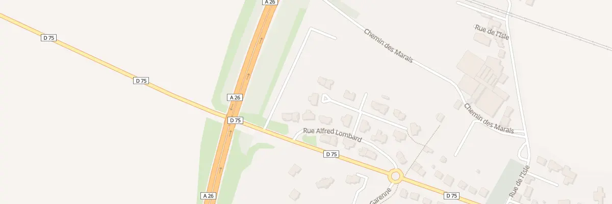 Plan du 5 Rue Georges Baussonnet à Champigny
