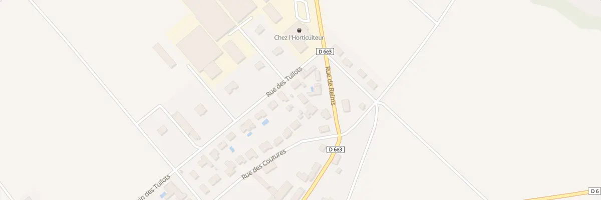 Plan du 23T Rue de Reims aux Mesneux