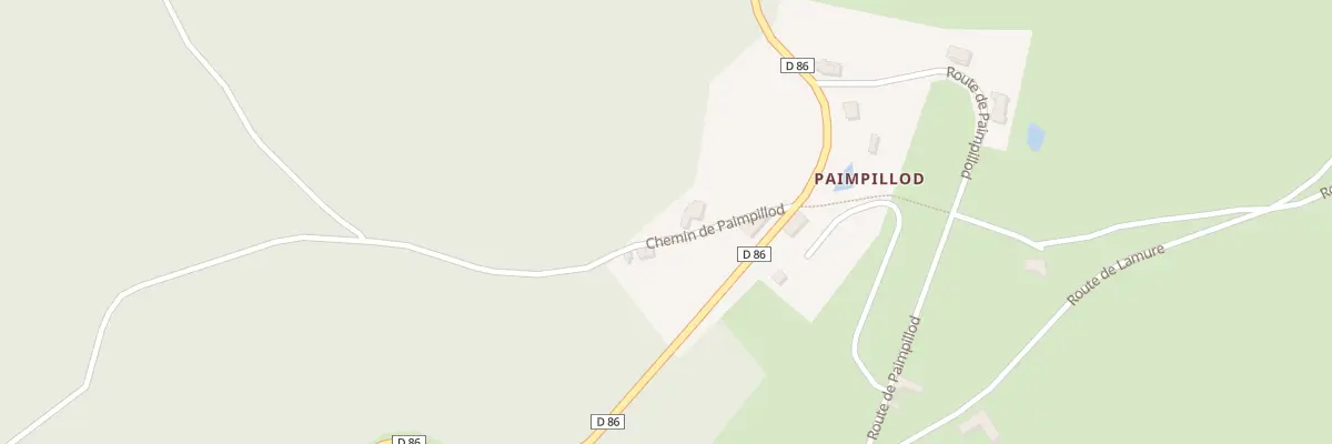 Plan du 76 Che de Paimpillod à Bully