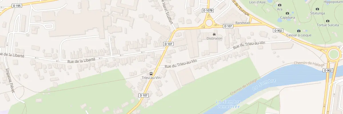 Plan du 31B Rue d’Hautmont à Maubeuge