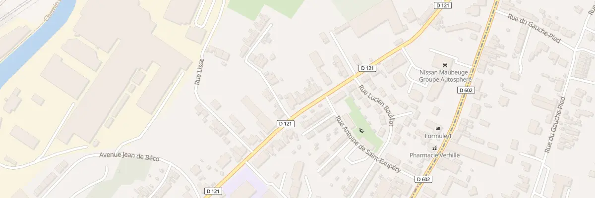 Plan du 50 Rue Jules Gallois à Louvroil