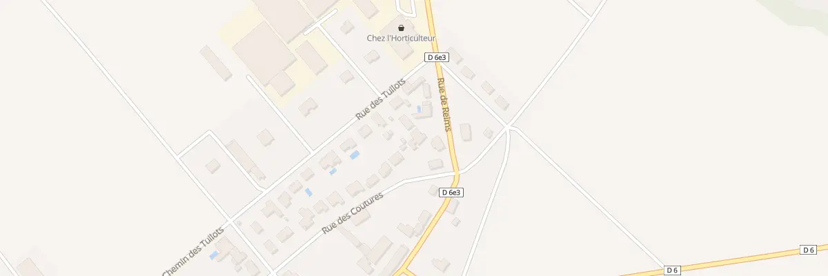 Plan du 23B Rue de Reims aux Mesneux