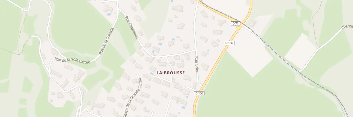 Plan du 1 Rue Cassiopée à Chaspinhac