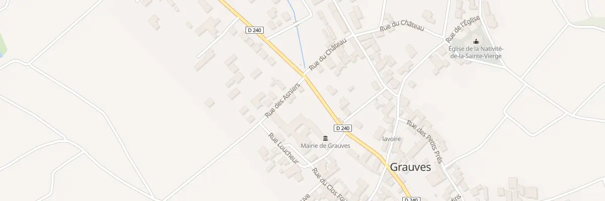 Plan du 9 Rue d’Epernay à Grauves