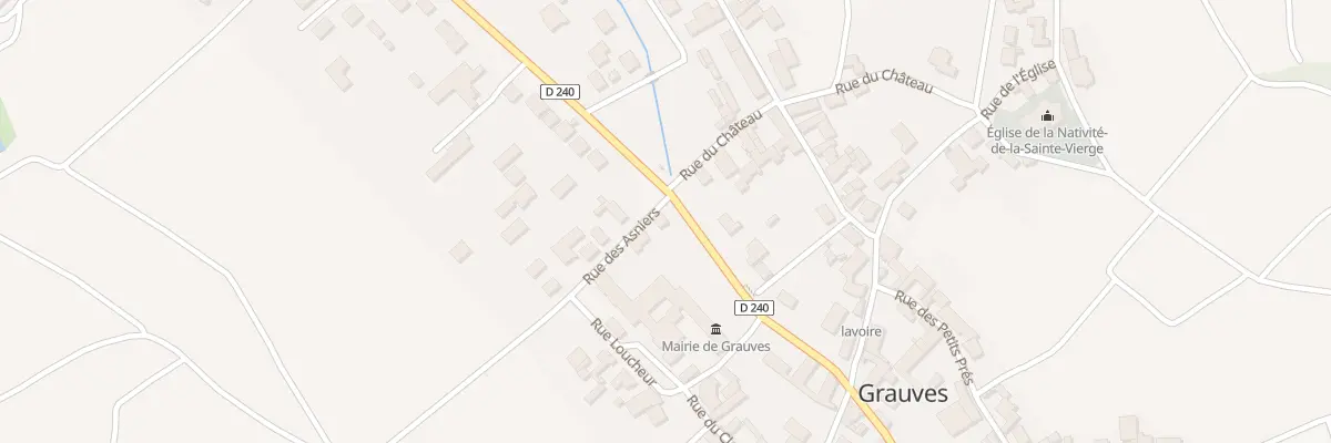 Plan du 9 Rue d’Epernay à Grauves