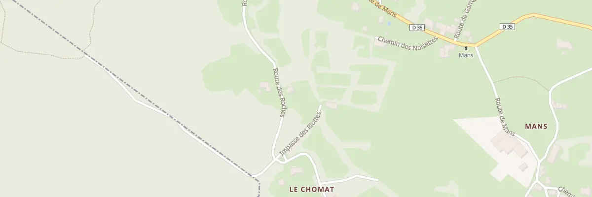 Plan du 259 Rte des Roches à Roche-en-Régnier