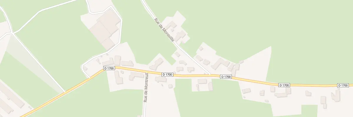 Plan du 1 Rue de Monsville à Rocquigny