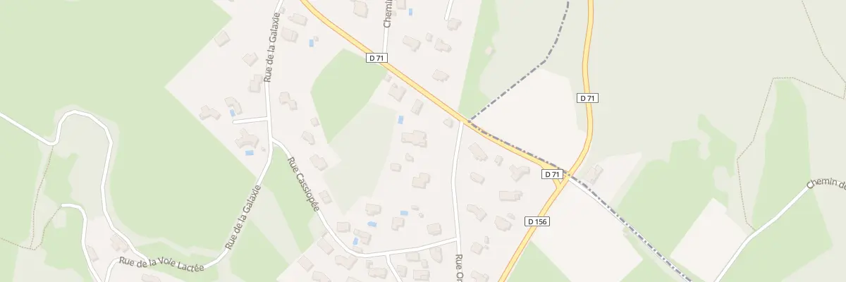Plan du 4 Rue Orion à Chaspinhac